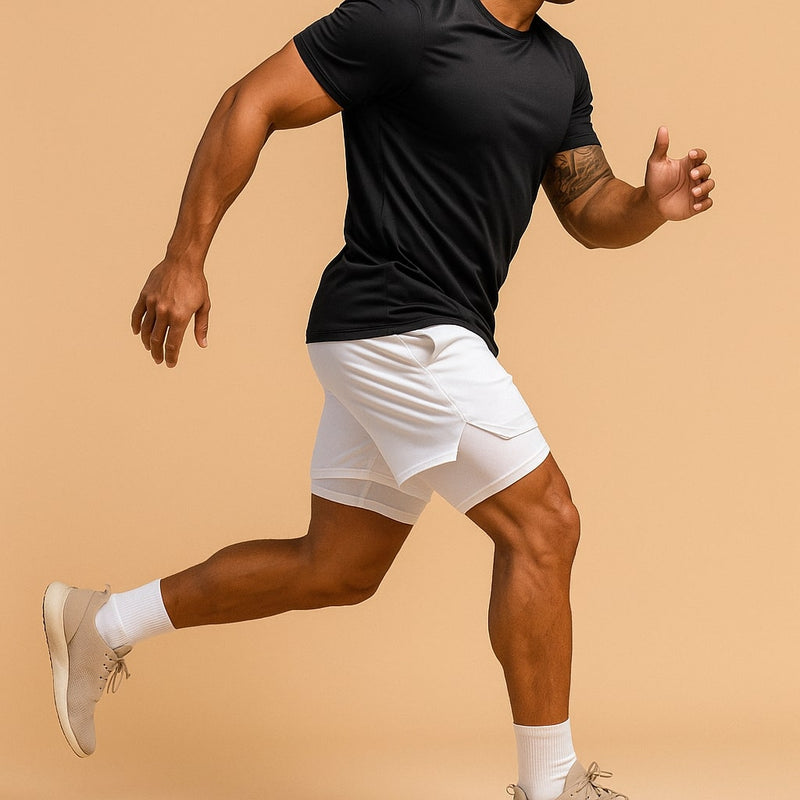 Shorts Dry-Fit™ de Compressão BZN - COMPRE 1 LEVE 2