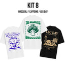 KIT 3 Camisetas Oversized BZN