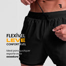 - Kit Shorts Dry-Fit™ de Compressão BZN - COMPRE 2 LEVE 3