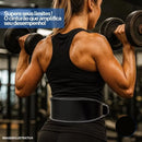 Cinturão de couro Para Academia AoLikes - Protetor de Lombar